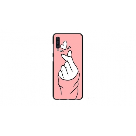 Husa personalizata tip carcasa HQPrint pentru Xiaomi Mi 9 Lite, model Heart Snap, multicolor, S1D1M0285