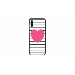 Husa personalizata tip carcasa HQPrint pentru Xiaomi Mi 9 Lite, model Heart, multicolor, S1D1M0291