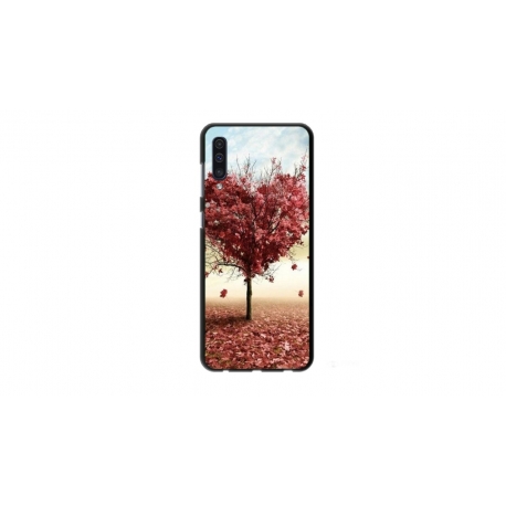 Husa personalizata tip carcasa HQPrint pentru Xiaomi Mi 9 Lite, model Heart Tree, multicolor, S1D1M0293