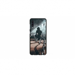 Husa personalizata tip carcasa HQPrint pentru Xiaomi Mi 9 Lite, model Chain Man, multicolor, S1D1M0296