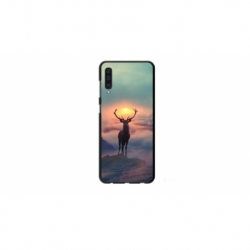 Husa personalizata tip carcasa HQPrint pentru Xiaomi Mi 9 Lite, model Antlers, multicolor, S1D1M0303
