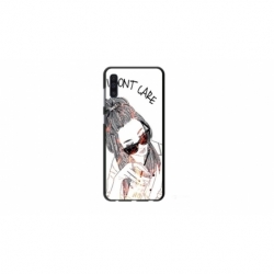Husa personalizata tip carcasa HQPrint pentru Xiaomi Mi 9 Lite, model I dont care, multicolor, S1D1M0320