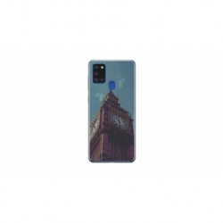Husa personalizata tip carcasa HQPrint pentru Samsung Galaxy A21S, model Big Ben 1, multicolor, S1D1M0013