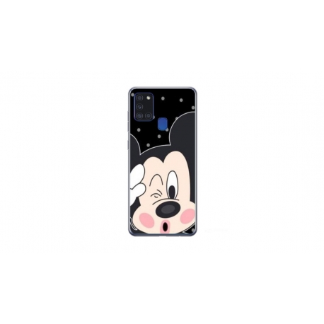Husa personalizata tip carcasa HQPrint pentru Samsung Galaxy A21S, model Mickey 1, multicolor, S1D1M0124