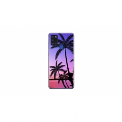 Husa personalizata tip carcasa HQPrint pentru Samsung Galaxy A21S, model Beach View 2, multicolor, S1D1M0137
