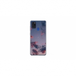 Husa personalizata tip carcasa HQPrint pentru Samsung Galaxy A21S, model Moody Sky, multicolor, S1D1M0146