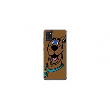 Husa personalizata tip carcasa HQPrint pentru Samsung Galaxy A21S, model Scooby Doo 1, multicolor, S1D1M0163