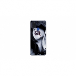 Husa personalizata tip carcasa HQPrint pentru Samsung Galaxy A21S, model Vampire, multicolor, S1D1M0210