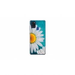Husa personalizata tip carcasa HQPrint pentru Samsung Galaxy A21S, model Petunia 1, multicolor, S1D1M0235