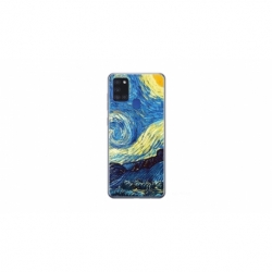 Husa personalizata tip carcasa HQPrint pentru Samsung Galaxy A21S, model Van Gogh, multicolor, S1D1M0238