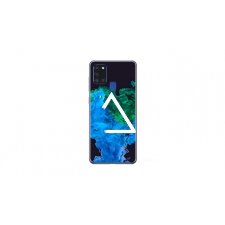 Husa personalizata tip carcasa HQPrint pentru Samsung Galaxy A21S, model Colorful 4, multicolor, S1D1M0299