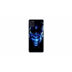 Husa personalizata tip carcasa HQPrint pentru Samsung Galaxy A21S, model Blue King, multicolor, S1D1M0305