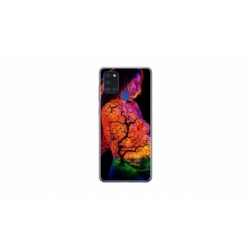 Husa personalizata tip carcasa HQPrint pentru Samsung Galaxy A21S, model Colorful 7, multicolor, S1D1M0324