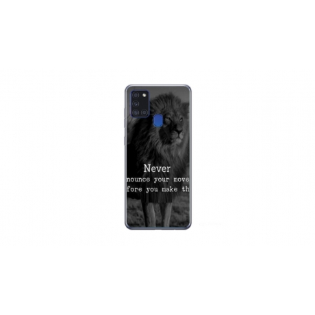 Husa personalizata tip carcasa HQPrint pentru Samsung Galaxy A21S, model Quote 2, multicolor, S1D1M0330