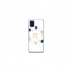 Husa personalizata tip carcasa HQPrint pentru Samsung Galaxy A21S, model Zodiac Circle, multicolor, S1D1M0349