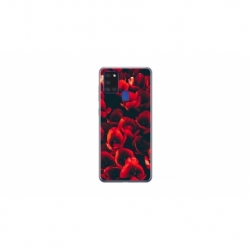 Husa personalizata tip carcasa HQPrint pentru Samsung Galaxy A21S, model Flowers 24, multicolor, S1D1M0386