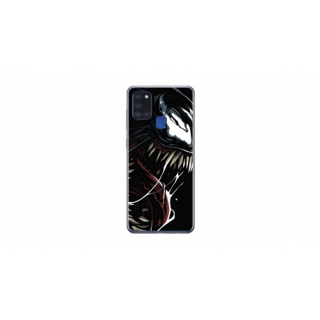 Husa personalizata tip carcasa HQPrint pentru Samsung Galaxy A21S, model Venom 2, multicolor, S1D1M0387