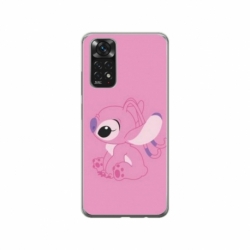 Husa personalizata tip carcasa HQPrint pentru Xiaomi Redmi Note 11, model Pink Stitch, multicolor, S1D1M0005