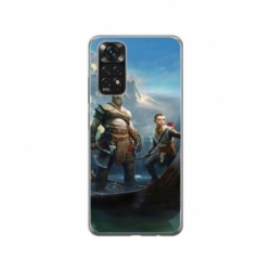 Husa personalizata tip carcasa HQPrint pentru Xiaomi Redmi Note 11, model God of War 1, multicolor, S1D1M0008