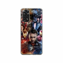 Husa personalizata tip carcasa HQPrint pentru Xiaomi Redmi Note 11, model Avengers Endgame, multicolor, S1D1M0009