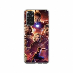 Husa personalizata tip carcasa HQPrint pentru Xiaomi Redmi Note 11, model Avengers Inifinity War, multicolor, S1D1M0010