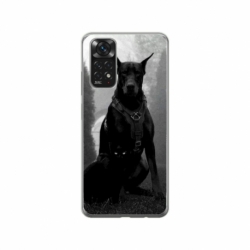 Husa personalizata tip carcasa HQPrint pentru Xiaomi Redmi Note 11, model Doberman, multicolor, S1D1M0018