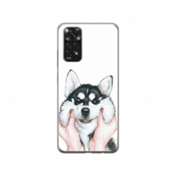 Husa personalizata tip carcasa HQPrint pentru Xiaomi Redmi Note 11, model Fluffy Dog, multicolor, S1D1M0033