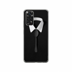 Husa personalizata tip carcasa HQPrint pentru Xiaomi Redmi Note 11, model Mr Fancy, multicolor, S1D1M0036