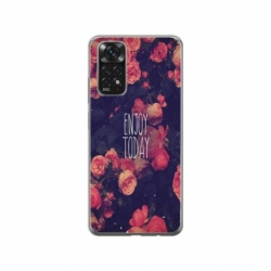 Husa personalizata tip carcasa HQPrint pentru Xiaomi Redmi Note 11, model Enjoy Today, multicolor, S1D1M0037