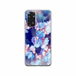 Husa personalizata tip carcasa HQPrint pentru Xiaomi Redmi Note 11, model Flowers 2, multicolor, S1D1M0038