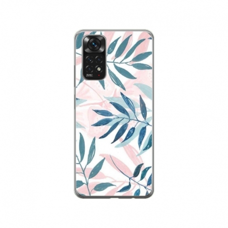 Husa personalizata tip carcasa HQPrint pentru Xiaomi Redmi Note 11, model Leaf Design 1, multicolor, S1D1M0044