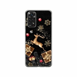 Husa personalizata tip carcasa HQPrint pentru Xiaomi Redmi Note 11, model Reindeer 2, multicolor, S1D1M0052