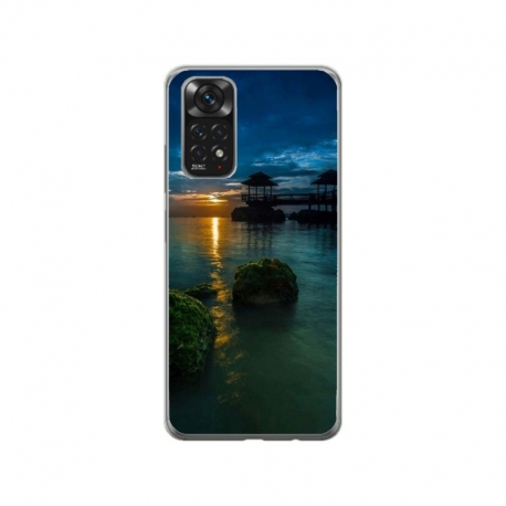 Husa personalizata tip carcasa HQPrint pentru Xiaomi Redmi Note 11, model Nice View 1, multicolor, S1D1M0060