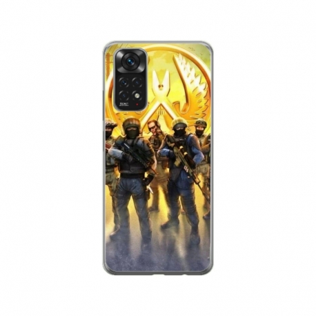 Husa personalizata tip carcasa HQPrint pentru Xiaomi Redmi Note 11, model Counter Strike, multicolor, S1D1M0062