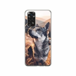 Husa personalizata tip carcasa HQPrint pentru Xiaomi Redmi Note 11, model Dog 1, multicolor, S1D1M0064