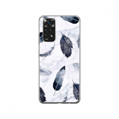 Husa personalizata tip carcasa HQPrint pentru Xiaomi Redmi Note 11, model Leaf Design 2, multicolor, S1D1M0071