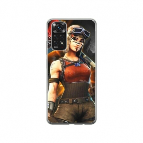 Husa personalizata tip carcasa HQPrint pentru Xiaomi Redmi Note 11, model Fortnite 1, multicolor, S1D1M0073