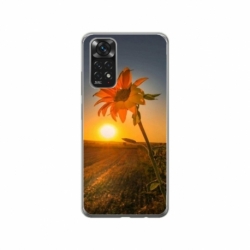 Husa personalizata tip carcasa HQPrint pentru Xiaomi Redmi Note 11, model Sunflower 2, multicolor, S1D1M0194