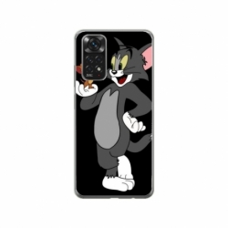 Husa personalizata tip carcasa HQPrint pentru Xiaomi Redmi Note 11, model Tom and Jerry 2, multicolor, S1D1M0204