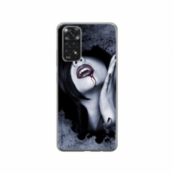 Husa personalizata tip carcasa HQPrint pentru Xiaomi Redmi Note 11, model Vampire, multicolor, S1D1M0210