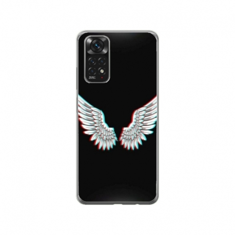 Husa personalizata tip carcasa HQPrint pentru Xiaomi Redmi Note 11, model Angel, multicolor, S1D1M0219