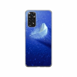 Husa personalizata tip carcasa HQPrint pentru Xiaomi Redmi Note 11, model Pana, multicolor, S1D1M0236