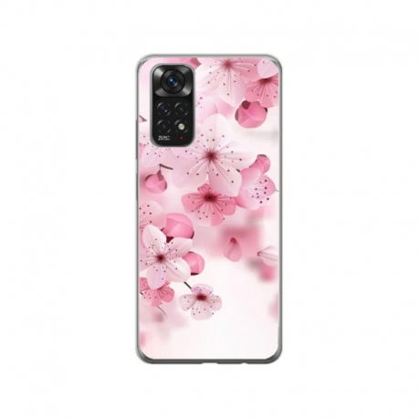 Husa personalizata tip carcasa HQPrint pentru Xiaomi Redmi Note 11, model Flowers 17, multicolor, S1D1M0241