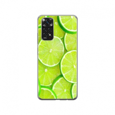 Husa personalizata tip carcasa HQPrint pentru Xiaomi Redmi Note 11, model Lime, multicolor, S1D1M0253