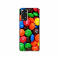 Husa personalizata tip carcasa HQPrint pentru Xiaomi Redmi Note 11, model MandM, multicolor, S1D1M0257