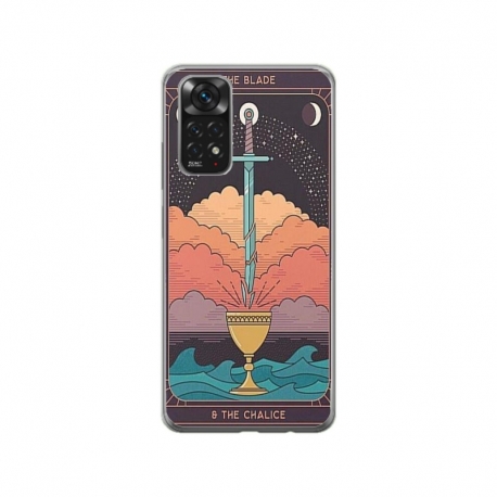 Husa personalizata tip carcasa HQPrint pentru Xiaomi Redmi Note 11, model Tarrot, multicolor, S1D1M0267