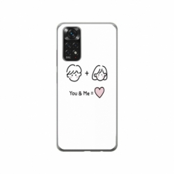 Husa personalizata tip carcasa HQPrint pentru Xiaomi Redmi Note 11, model You and Me, multicolor, S1D1M0274