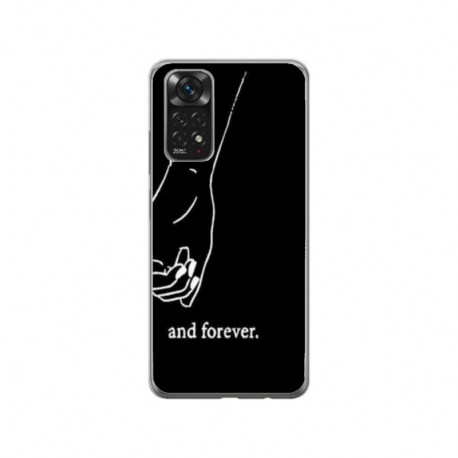 Husa personalizata tip carcasa HQPrint pentru Xiaomi Redmi Note 11, model Always and Forever 2, multicolor, S1D1M0280