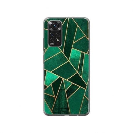 Husa personalizata tip carcasa HQPrint pentru Xiaomi Redmi Note 11, model Emerald, multicolor, S1D1M0287