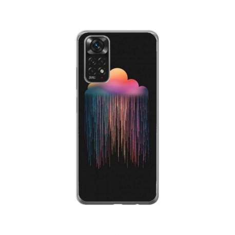 Husa personalizata tip carcasa HQPrint pentru Xiaomi Redmi Note 11, model Colorful 3, multicolor, S1D1M0298